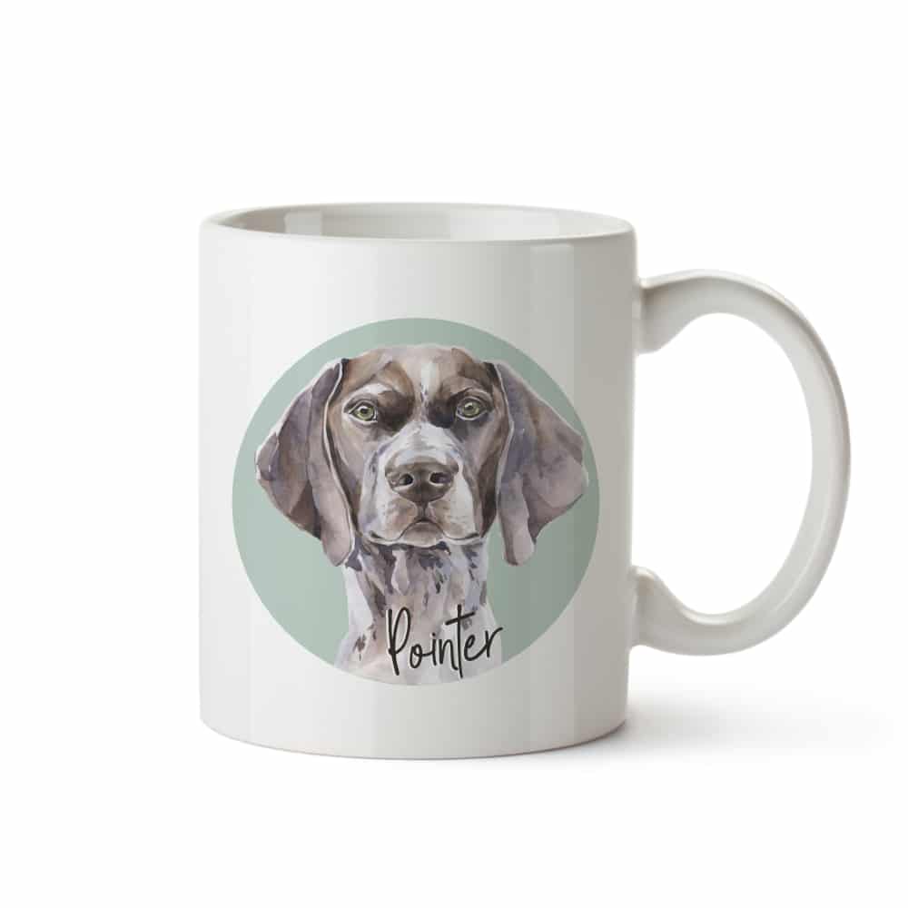 Pointer Dog Ceramic Mug