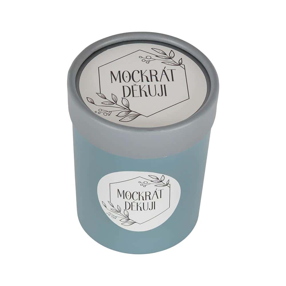 Scented Candle in Gift Packaging – Thank You Very Much