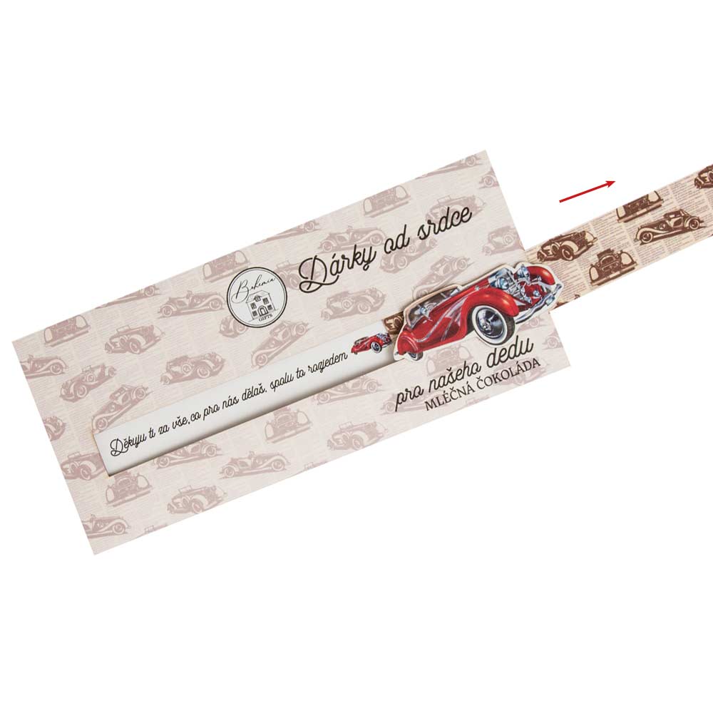 Interactive Milk Chocolate for Grandfather, 100 g