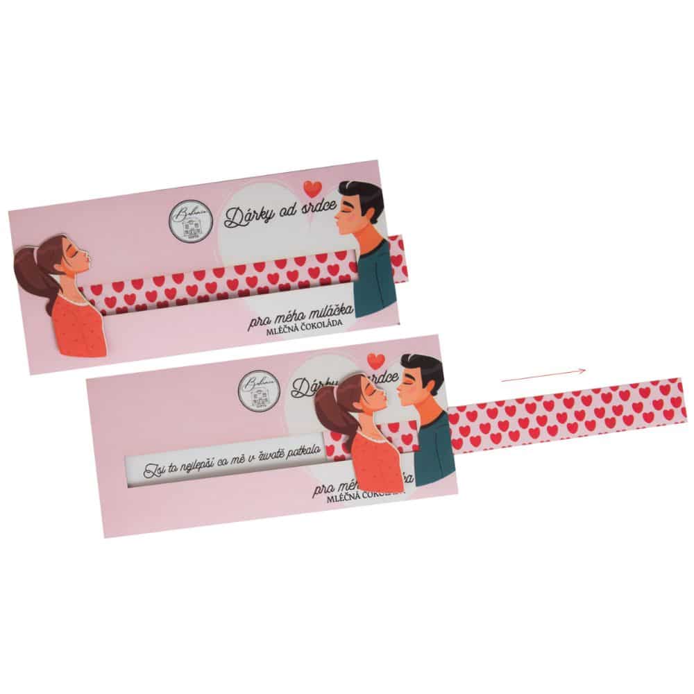 Interactive Milk Chocolate Gift for Someone You Love