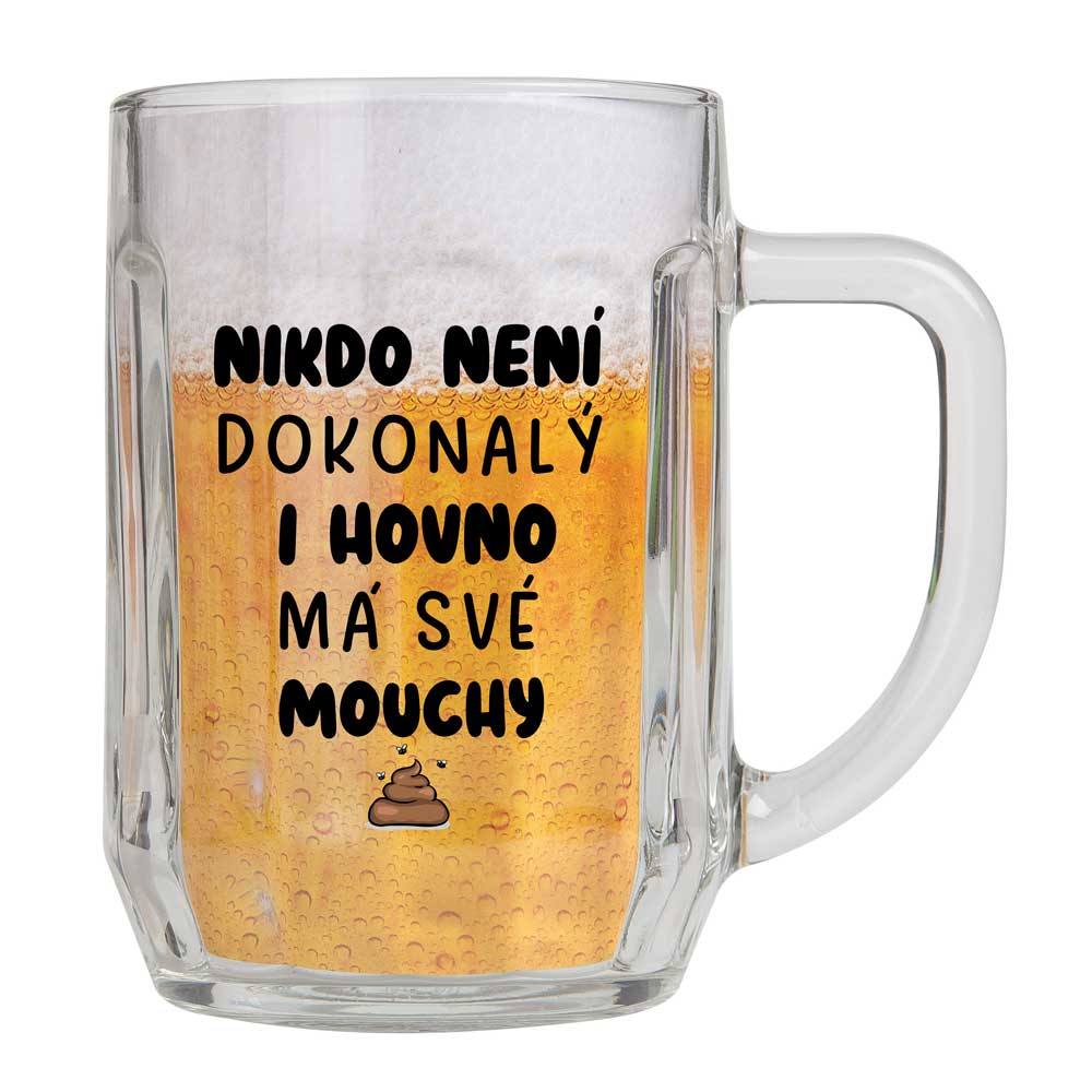 Gift Pint Glass in Box – Nobody Is Perfect