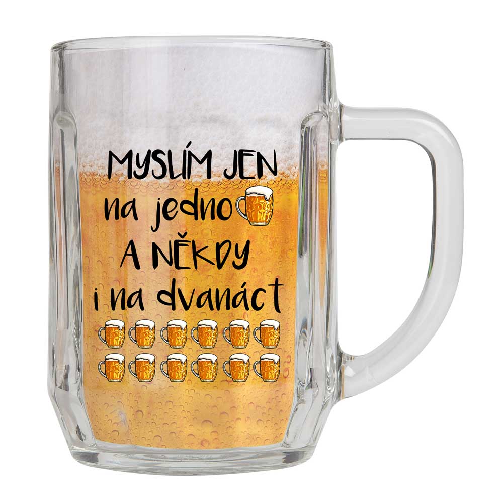 Gift Half-Litre Glass in a Box – I Think of Only One