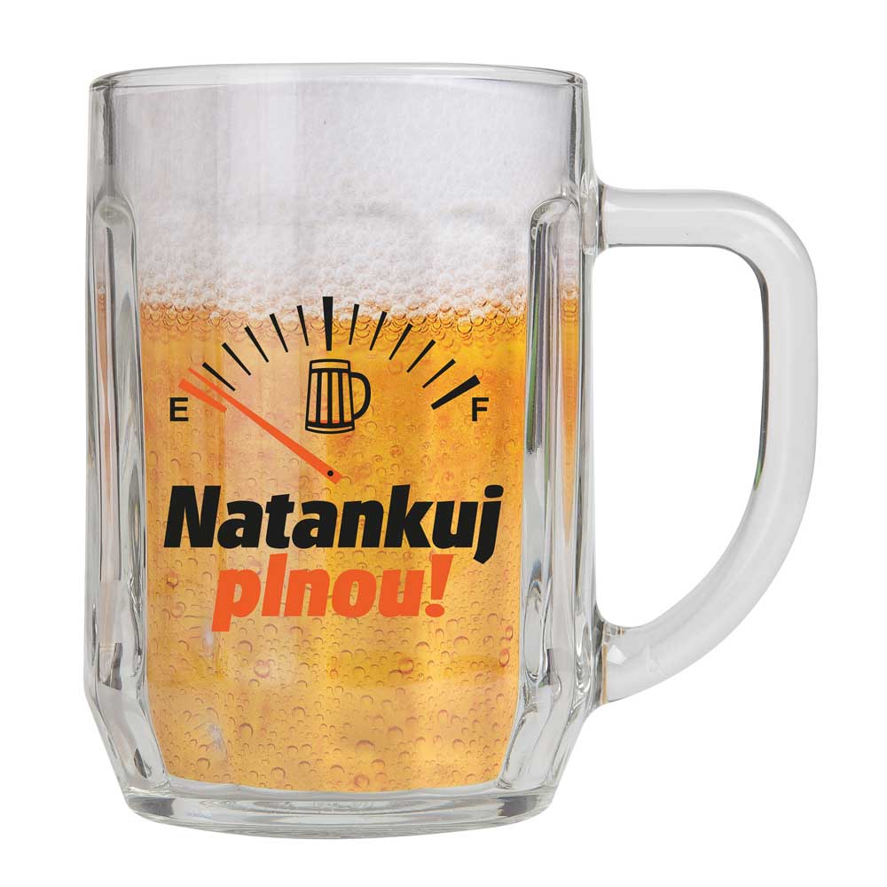 Gift Glass Half-Litre Mug in Box – Fill It Up