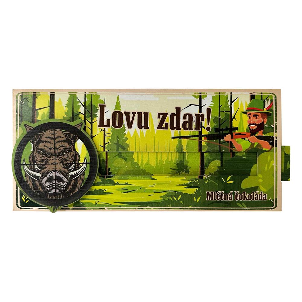 Interactive Milk Chocolate for Hunters, 100 g