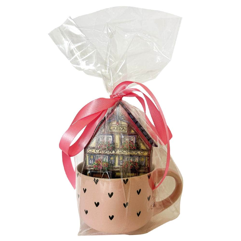 Love Gift Set with 450 ml Mug and Tea House