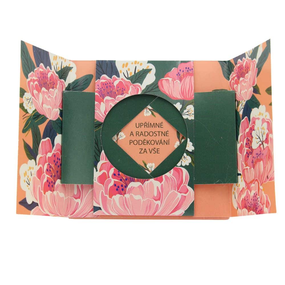 Interactive Tea Gift Set with Thank You Message