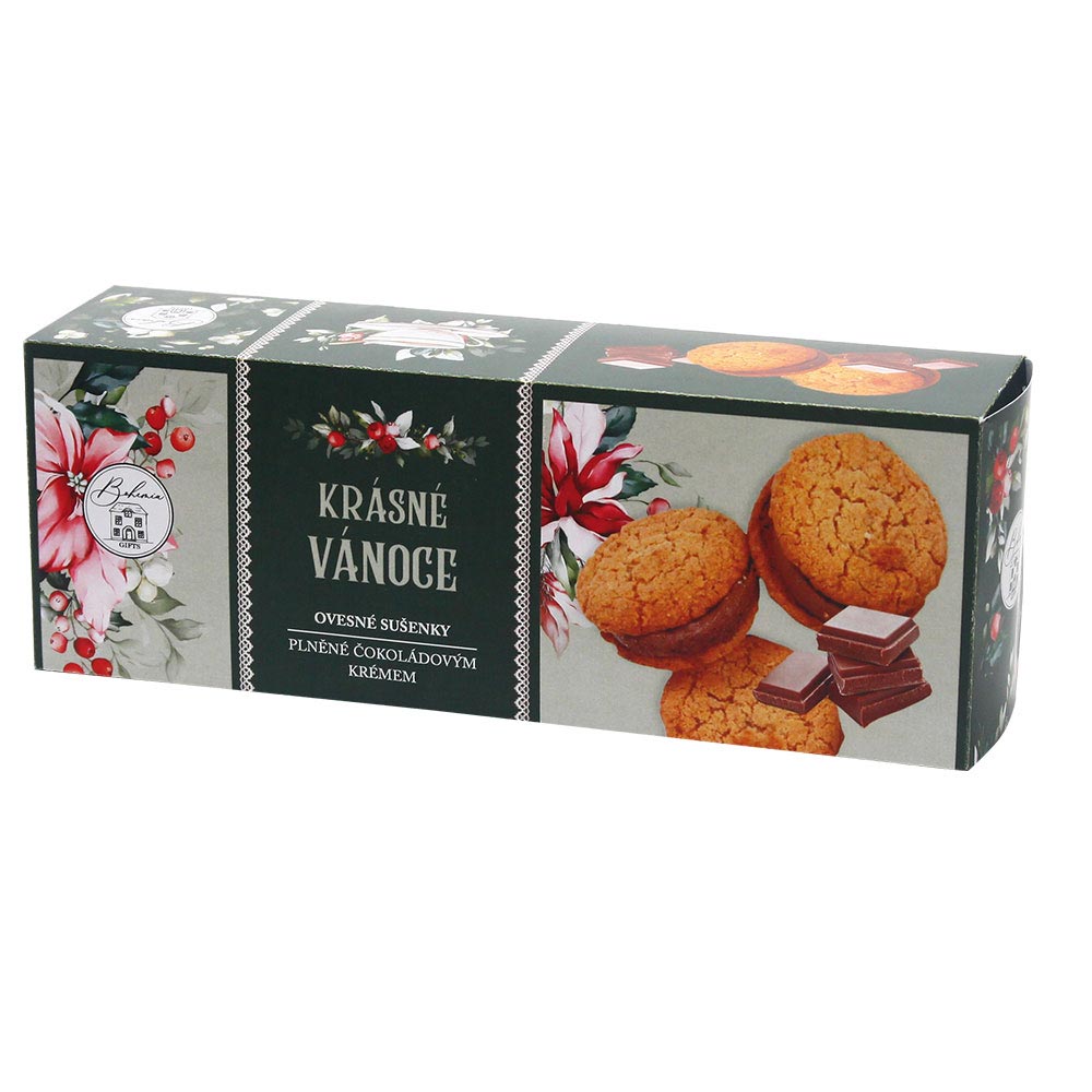 Chocolate Cream Cookies 180 g – Merry Christmas