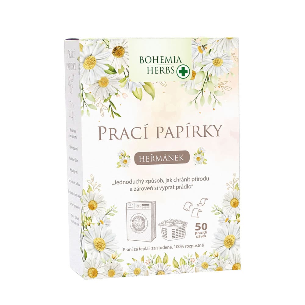 Chamomile-Scented Laundry Sheets – 50 Washes
