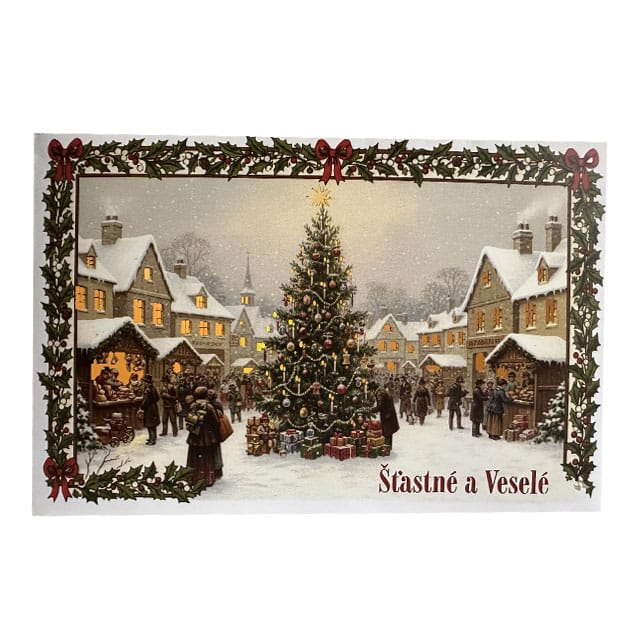 XL Paper Candle Holder for LED Candle – Christmas Market