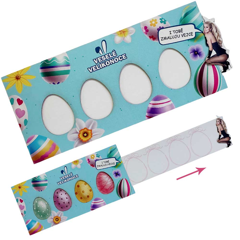 Interactive Easter Milk Chocolate – I'll Paint Your Eggs Too