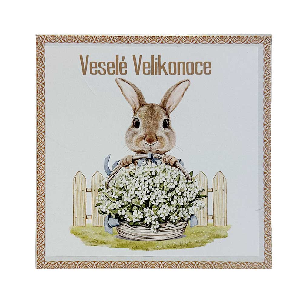 Easter Caramel-Filled Wafers in Rabbit Box