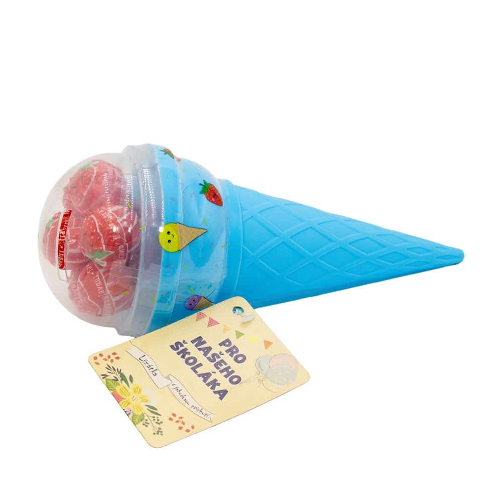 Lollipops in a Cone with Money Box – For Our Schoolchild