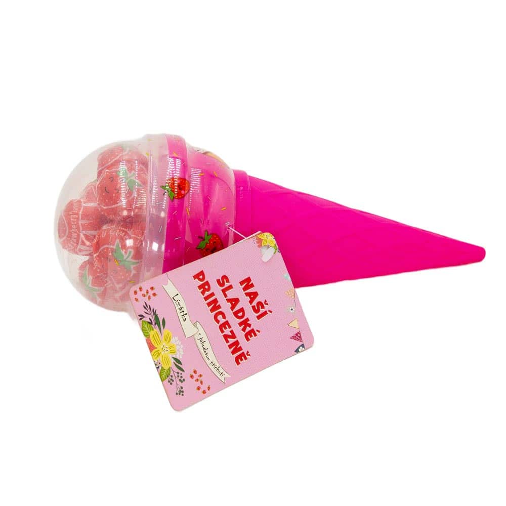 Lollipops in a Cone with Piggy Bank – To Our Sweet Princess