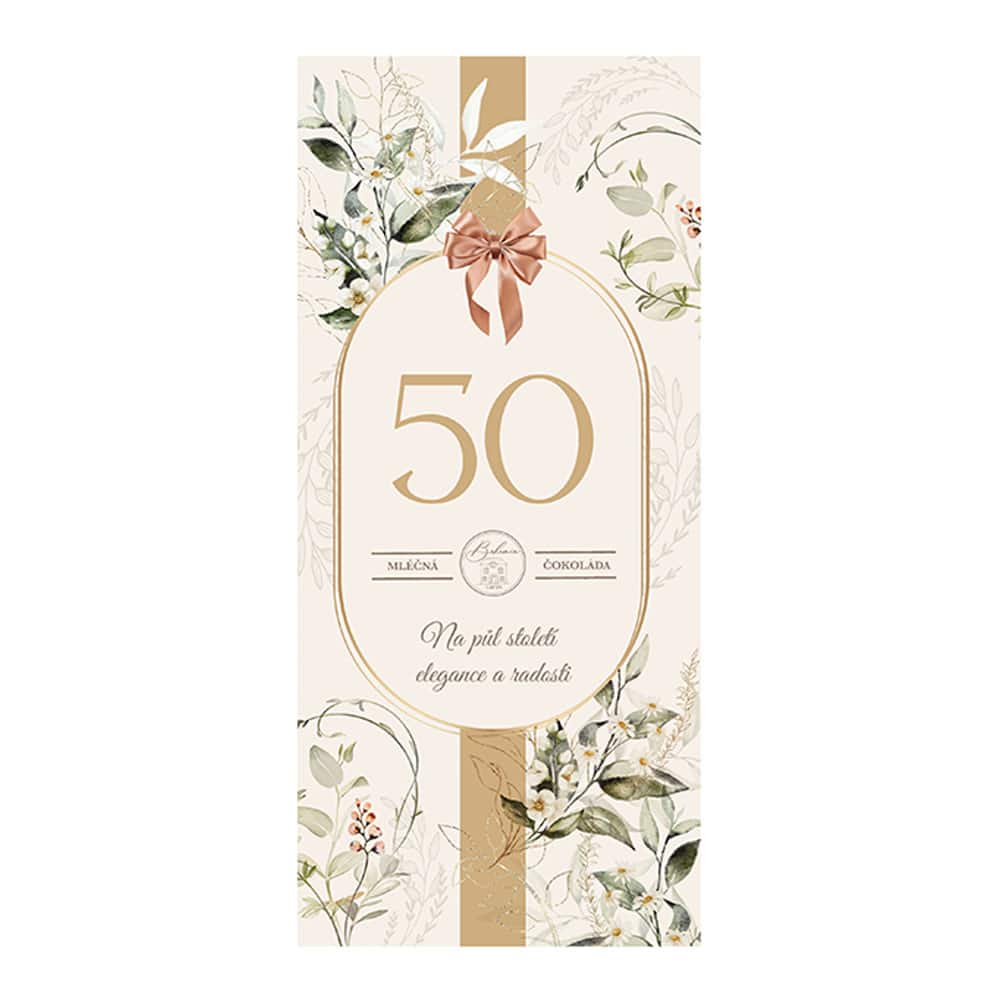 Gift Milk Chocolate for a Woman’s 50th Birthday