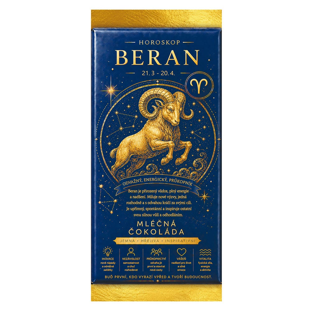 Gift Milk Chocolate 100 g – Aries Zodiac Sign