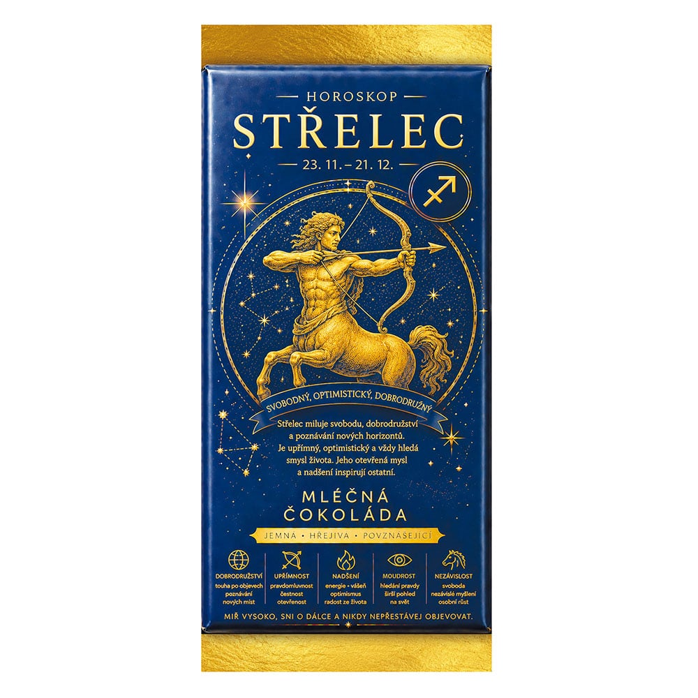 Milk Chocolate Gift 100 g – Sagittarius