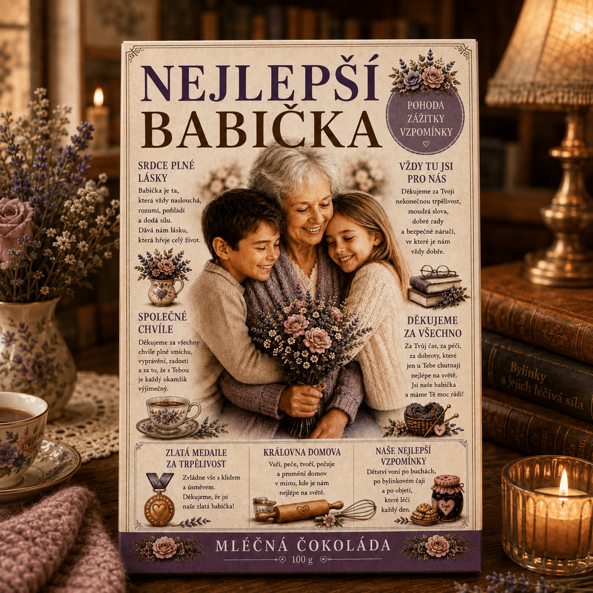 Milk Chocolate 100 g – Best Grandma