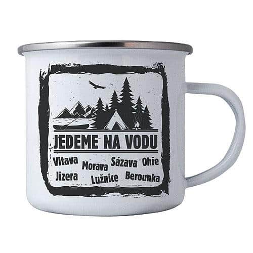 Water Sports Enamel Mug 350 ml in Box – We’re Going to the Water