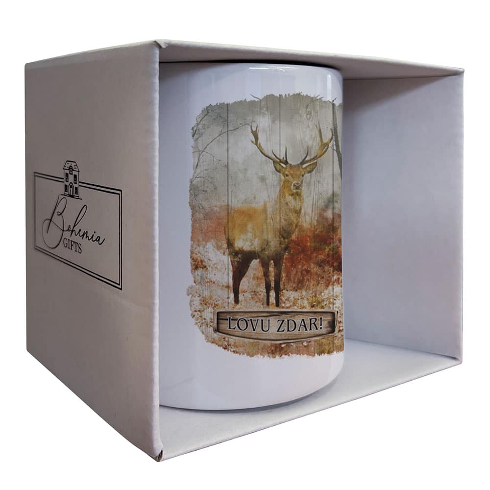 Ceramic Mug 350 ml for Foresters – Good Hunting