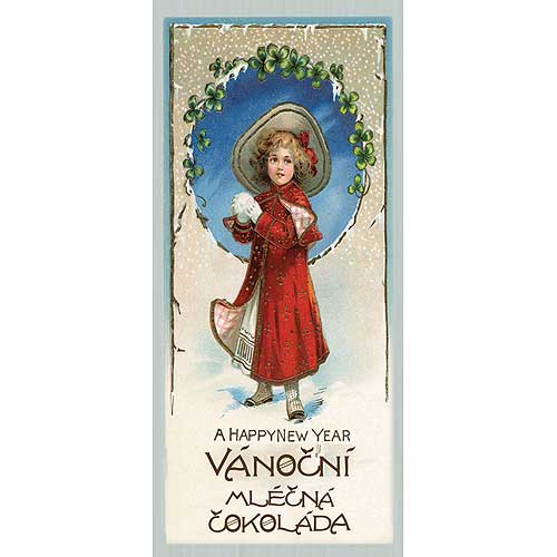Christmas Milk Chocolate 10 g – Girl in Red