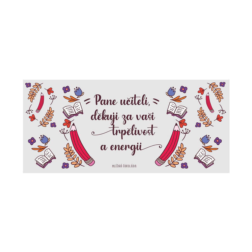 100 g Milk Chocolate for a Male Teacher