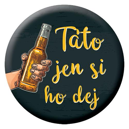 Magnetic Opener Badge for Dad, 55 mm