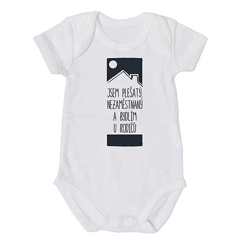 Baby Bodysuit – Bald, Unemployed and Living with My Parents
