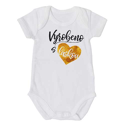 Baby Bodysuit – Made with Love