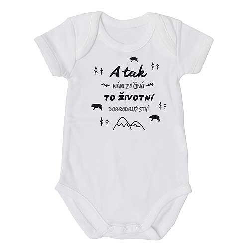 Baby Bodysuit – Life's Adventure