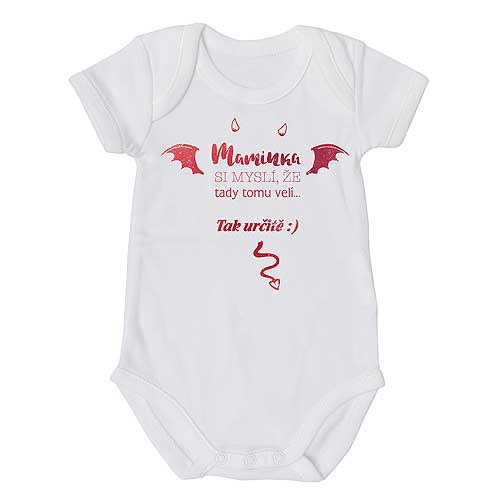 Baby Bodysuit – Mum Thinks She Runs the Show