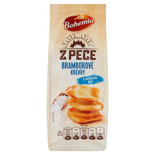 Bohemia from the oven potato crackers / Bohemia z pece bramborove krekry