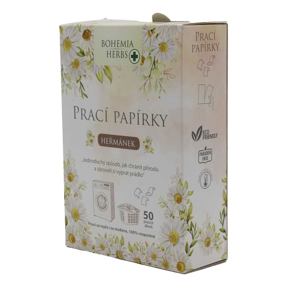 Chamomile-Scented Laundry Sheets – 50 Washes