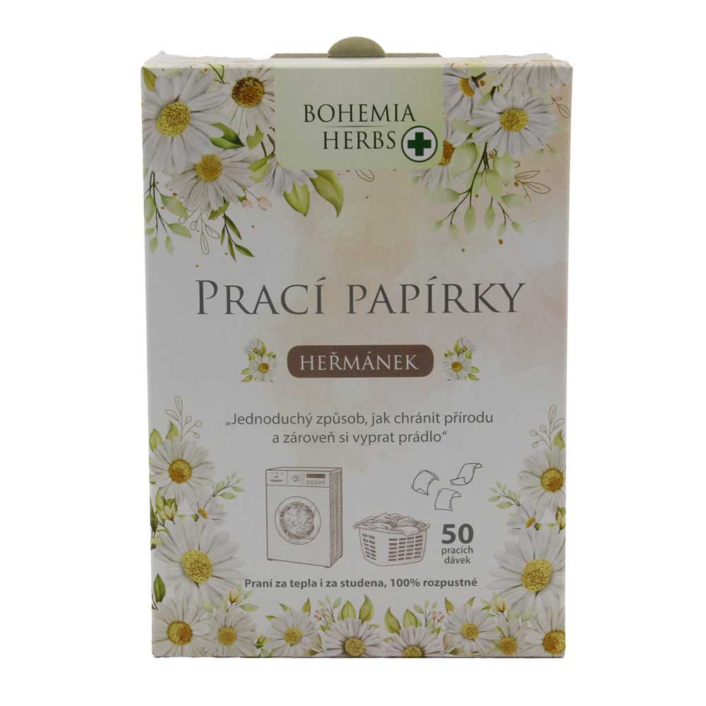 Chamomile-Scented Laundry Sheets – 50 Washes