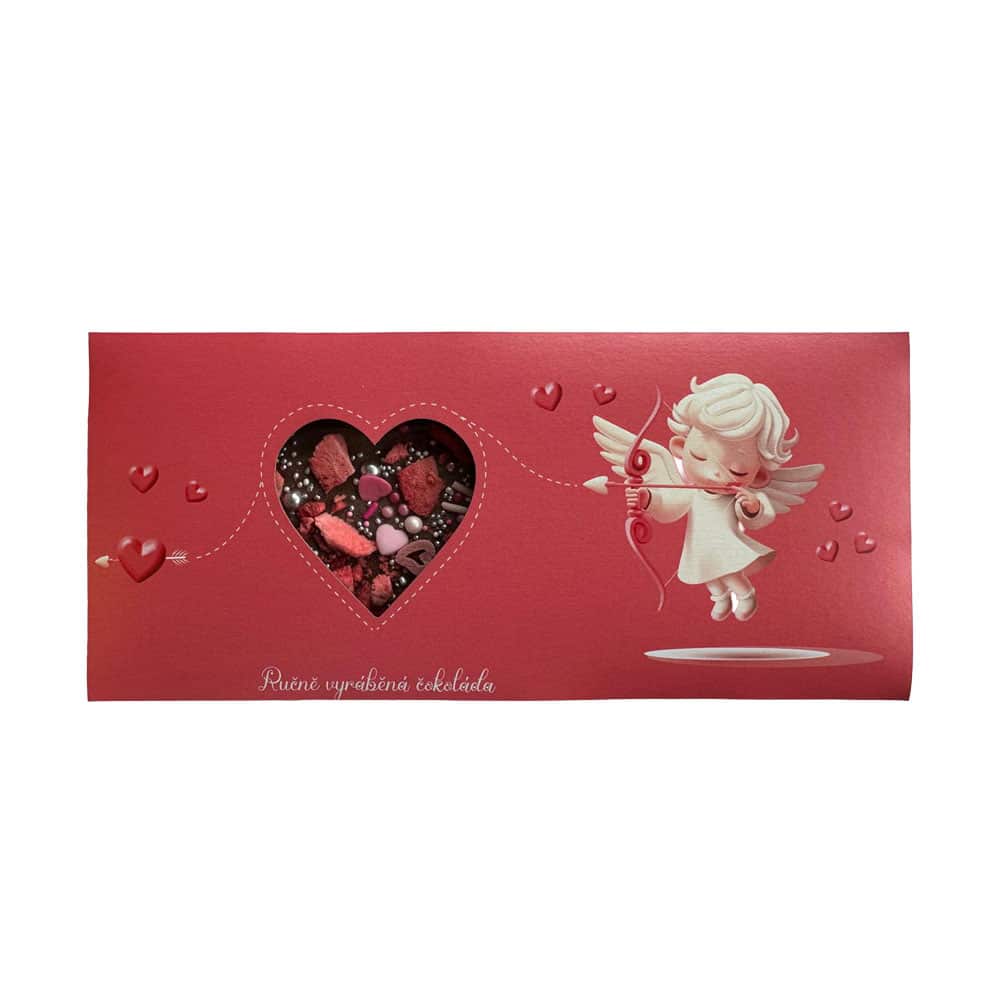 Milk Chocolate with Freeze-Dried Fruit, Amor, 80 g