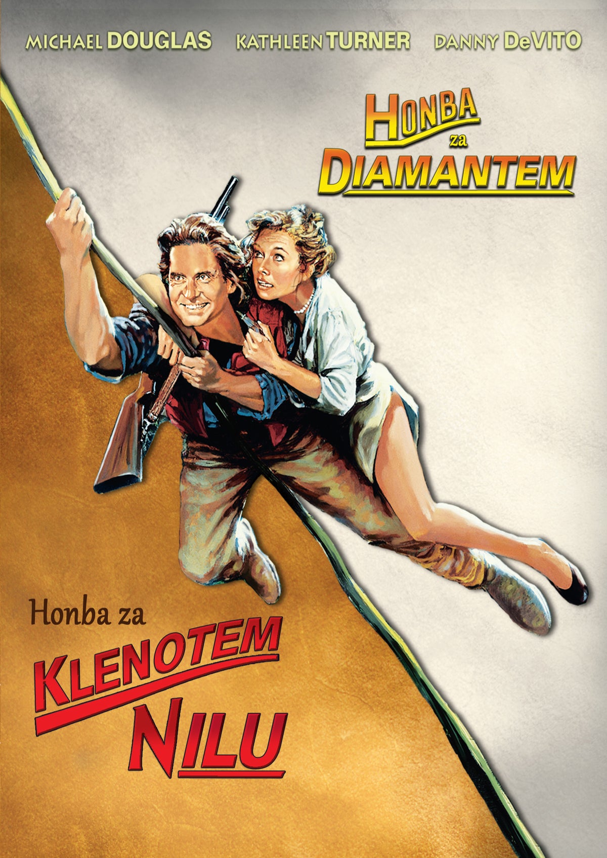 Romancing the Stone + The Jewel of the Nile 2-Movie Collection / Honba za diamantem + Honba za klenotem Nilu kolekce 2 DVD