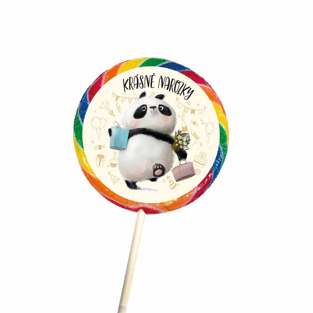 Twisted Lollipop 80 g – Happy Birthday