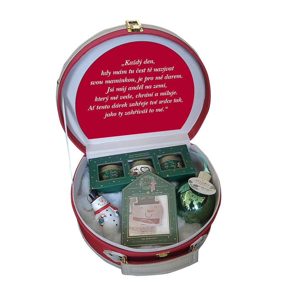 Christmas Gift Suitcase for Mum – Merry Christmas