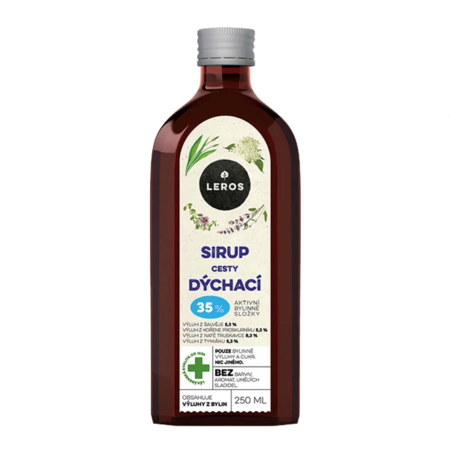 LEROS Respiratory Support Syrup / Sirup Cesty dychaci