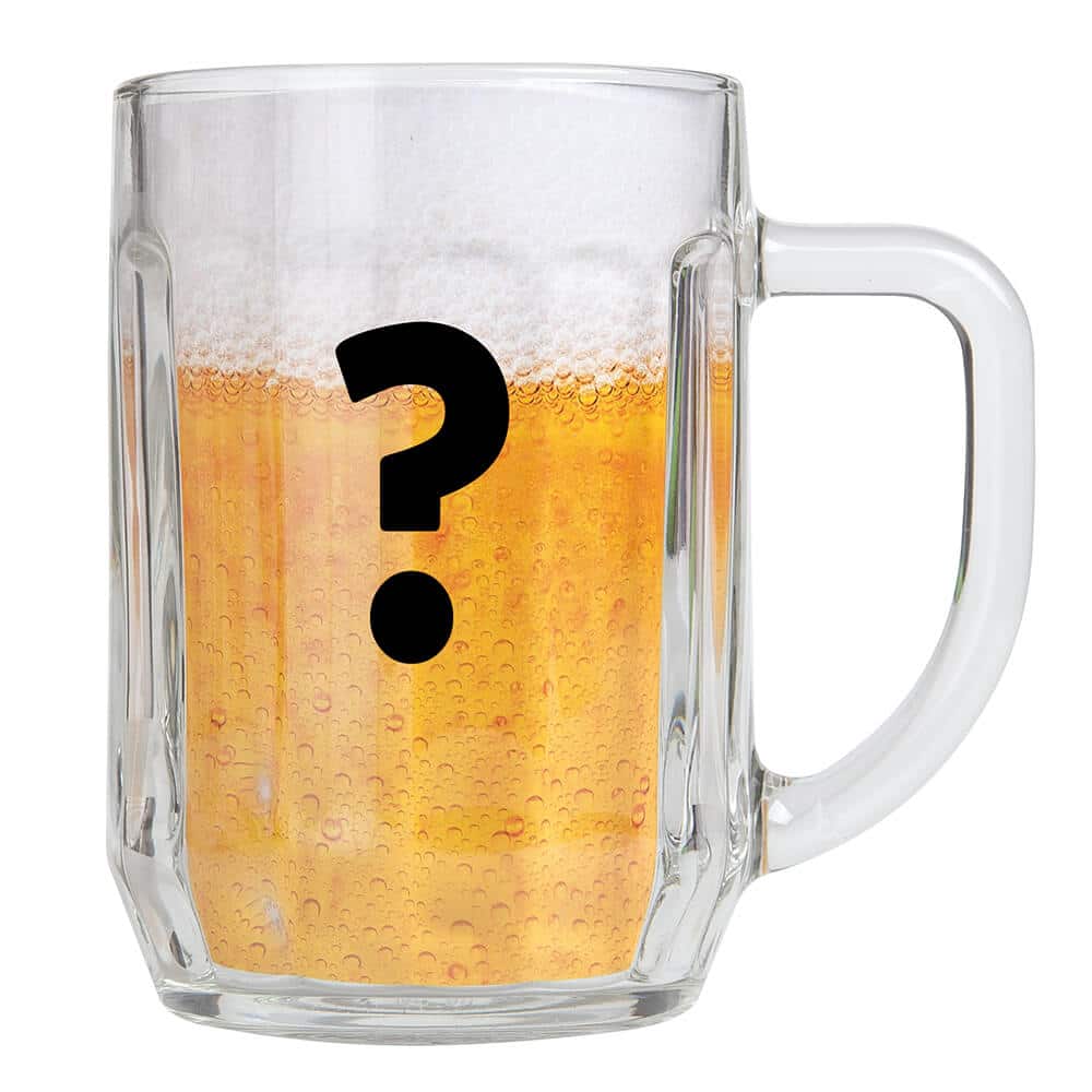 Glass 500 ml Mug with Custom Print in Gift Box