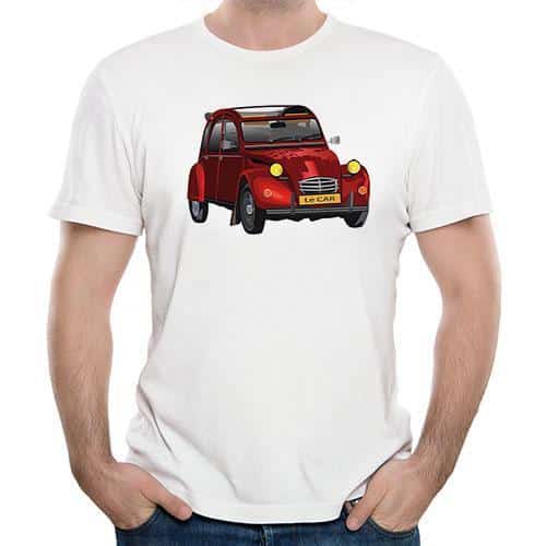 Retro Citroen 2CV Duck T-shirt