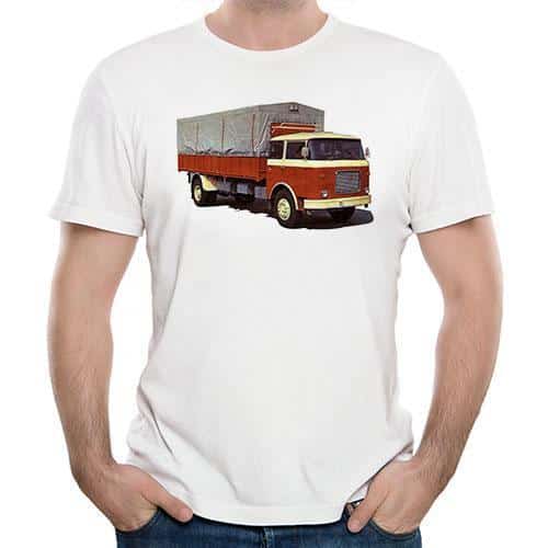 Retro T-shirt with Liaz 706 Truck Print
