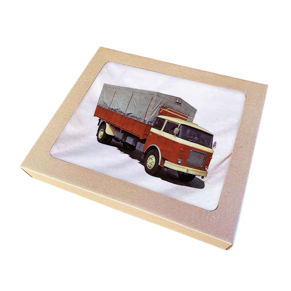 Retro T-shirt with Liaz 706 Truck Print