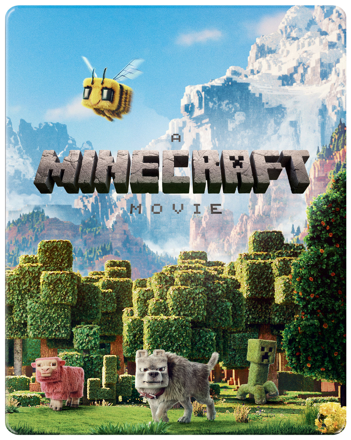 A Minecraft Movie / Minecraft film - - motiv Day Scene 4K Ultra HD + Blu-ray Steelbook