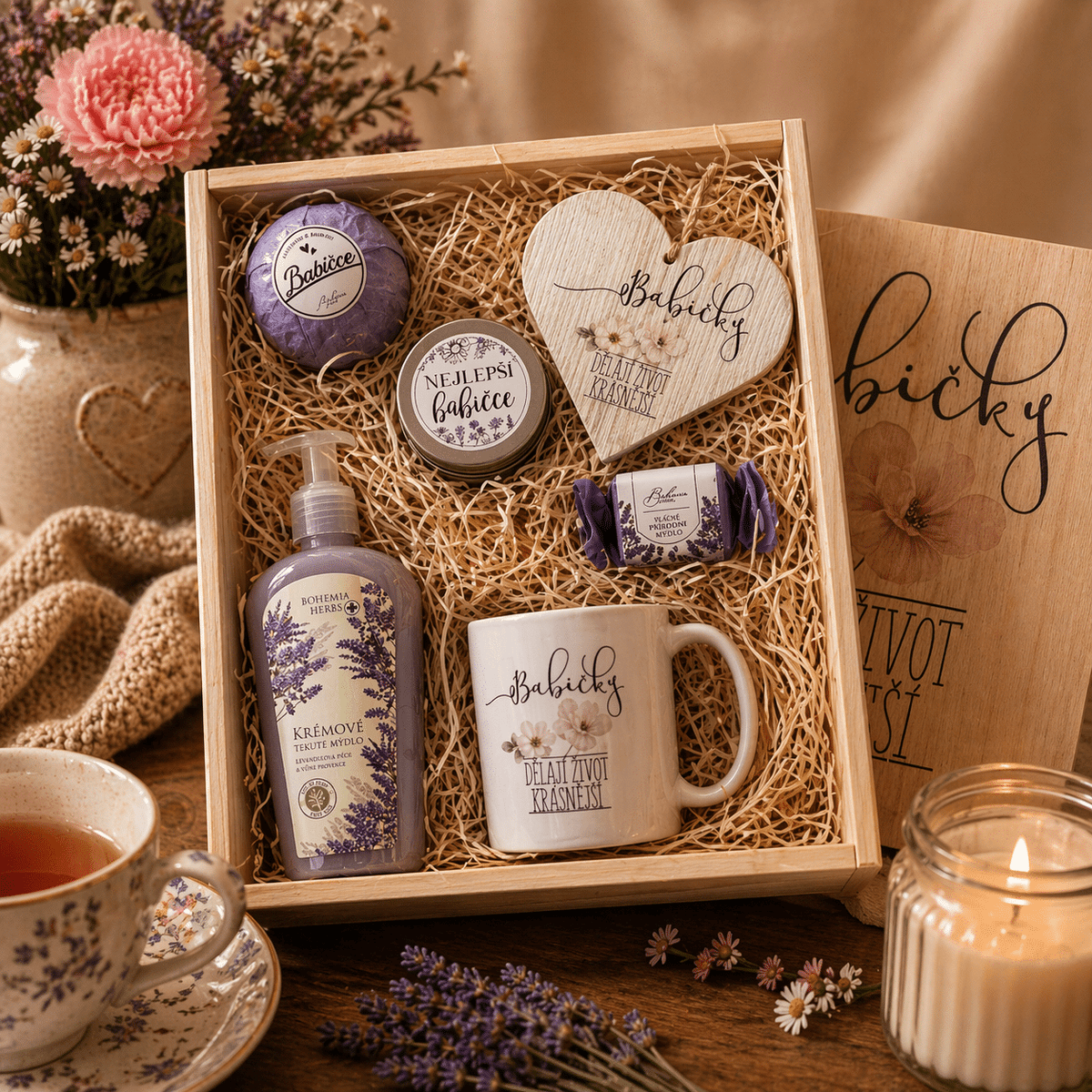 Wooden Gift Box – Grandmothers Make Life More Beautiful