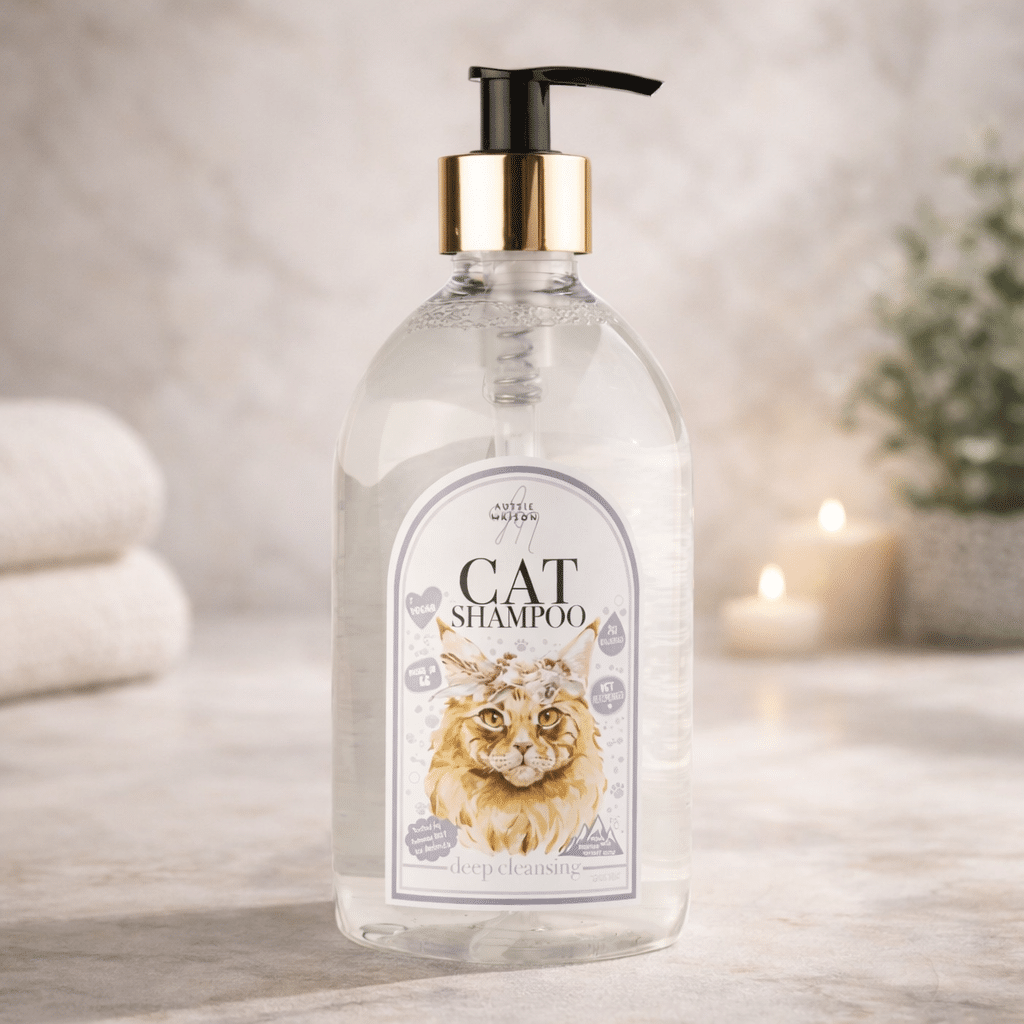 Aussie Maison Deep-Cleansing Veterinary Shampoo for Cats, 500 ml