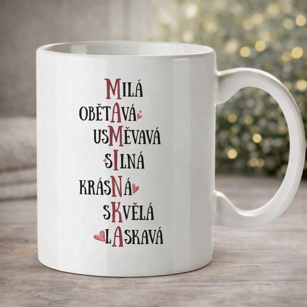 Ceramic Mug for Mum, 350 ml, Gift Box