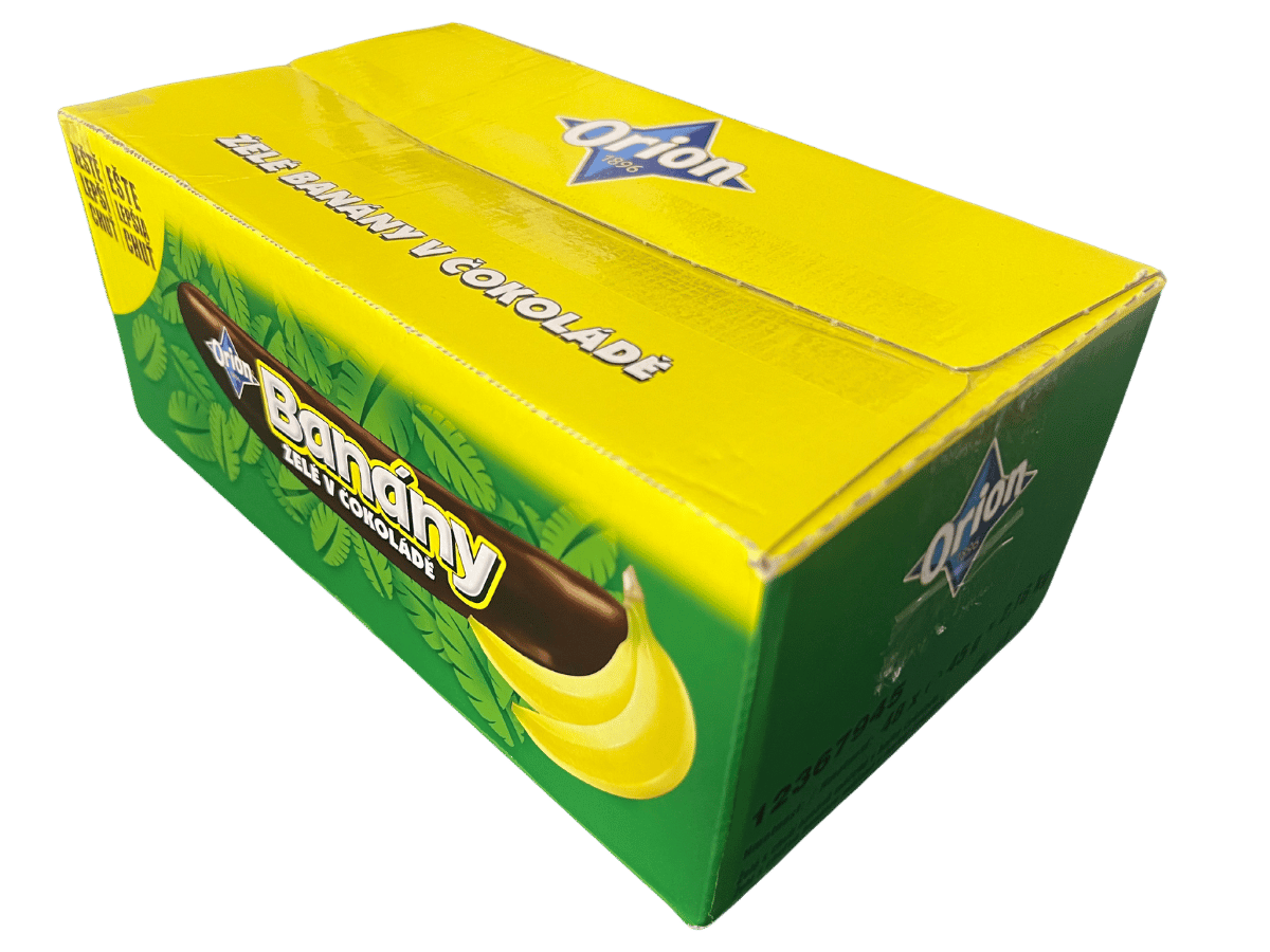 Orion Banany In Chocolate / Banany Zele v Cokolade Pack of 48 pcs
