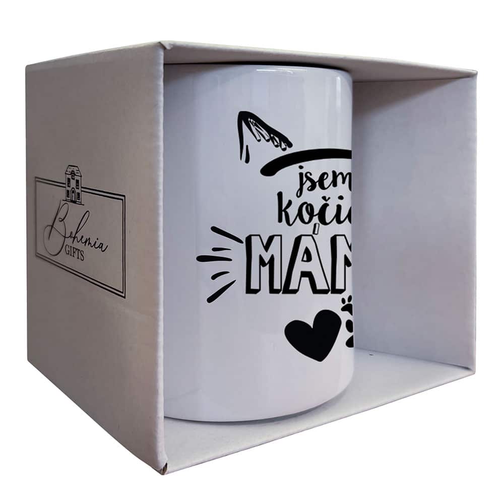 Ceramic Cat Mom Mug 350 ml in Gift Box