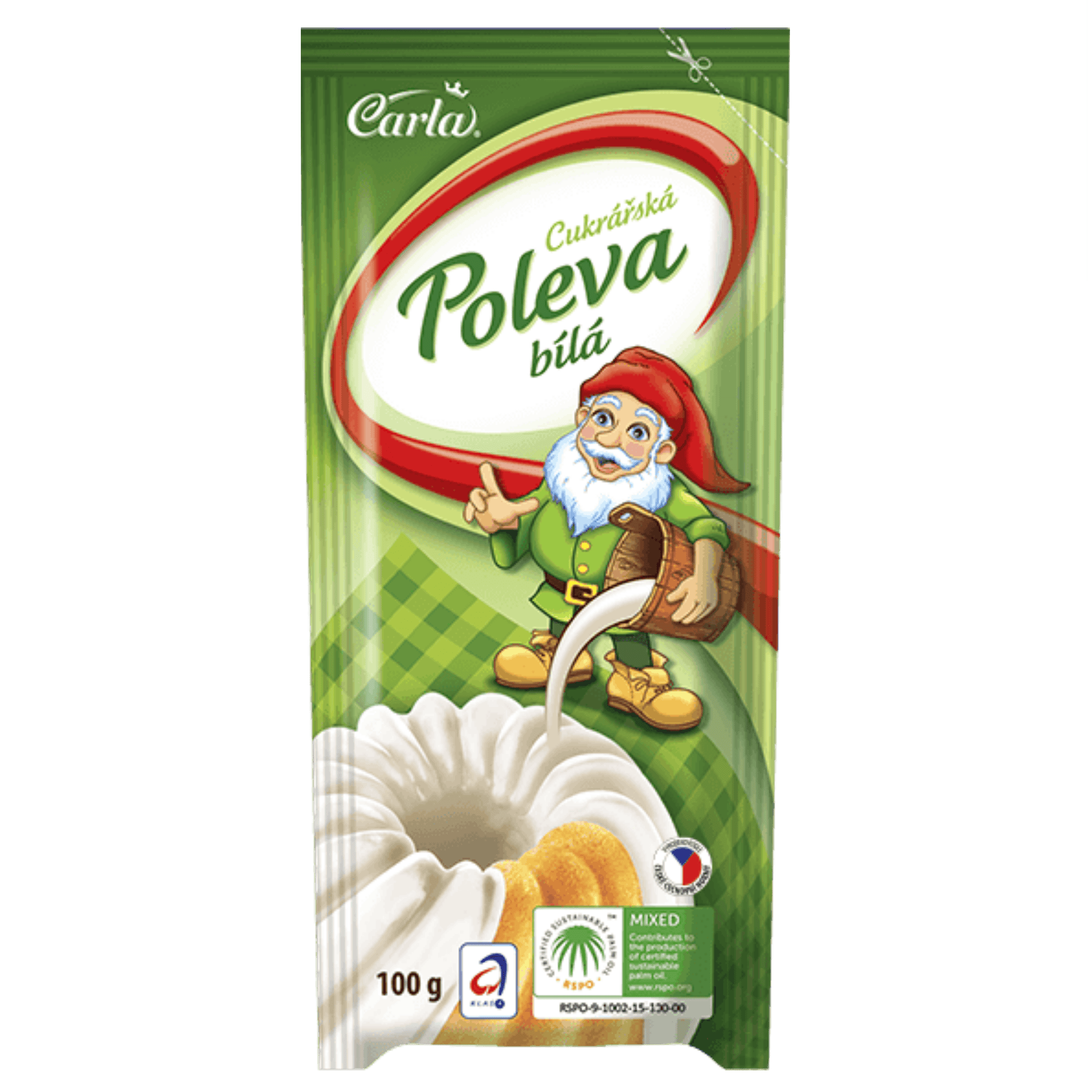 Carla White Confectionery Coating / Bila cukrarska poleva