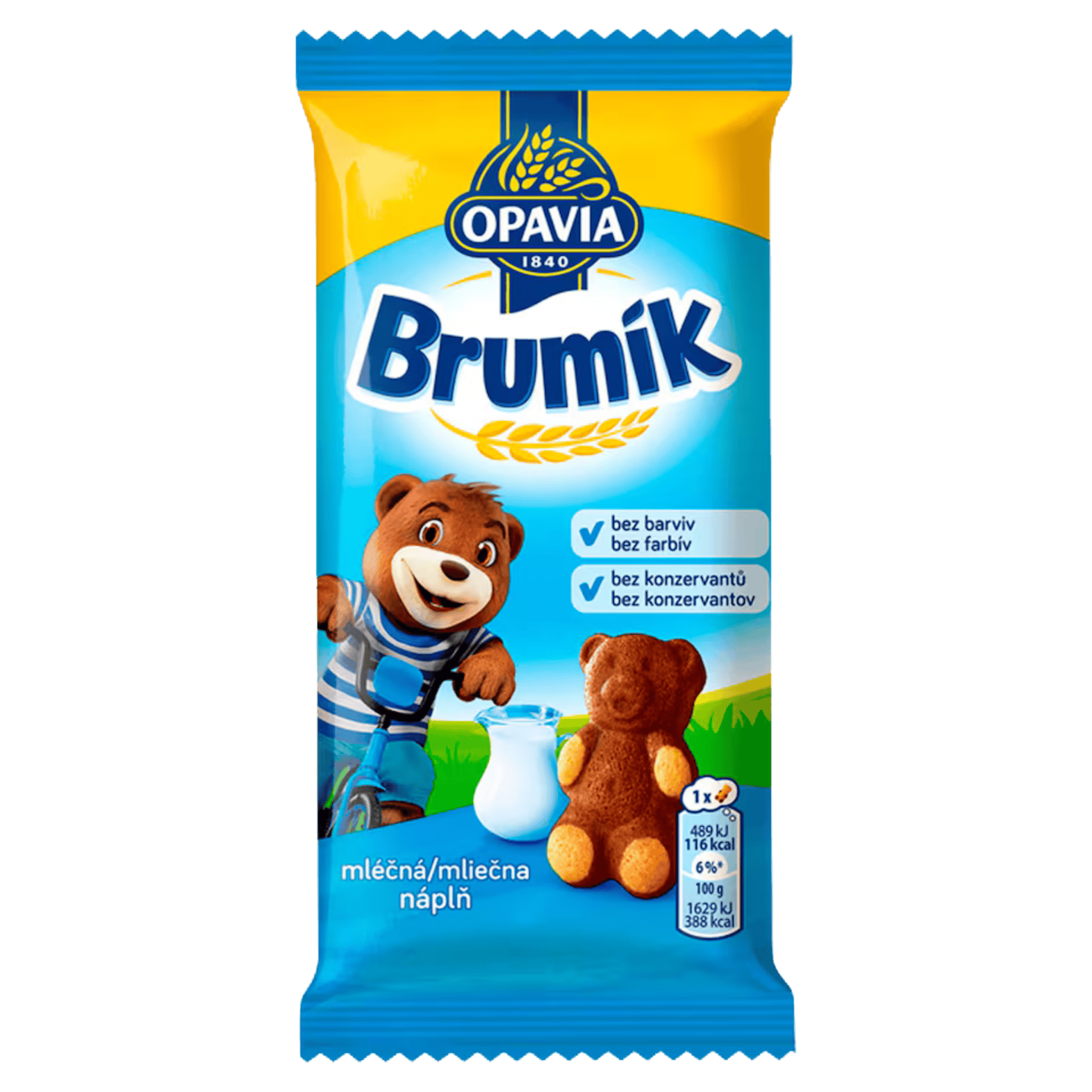 Opavia Brumik Dairy Pastries Various flavors / Opavia Brumik Jemne Pecivo Ruzne prichute